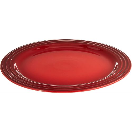 르크루제 Le Creuset PG9100S4-2917 Dinner Plates (Set of 4), 11.25, Caribbean