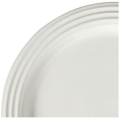 르크루제 Le Creuset PG9200S4-2716 Dinner Plates (Set of 4), 10.5, White