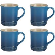 Le Creuset PG90433A-0059 Stoneware Mug, Set of 4, 14-Ounce, Marseille