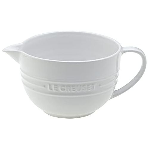 르크루제 Le Creuset Unisex 2 Qt Batter Bowl White