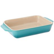 Le Creuset PG1047S-2617 Stoneware Rectangular Dish, 10.5 by 7-Inch, Caribbean