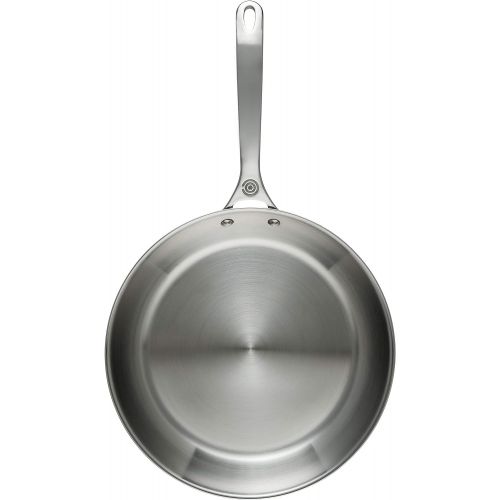 르크루제 Le Creuset SSP2000-30 Tri-Ply Stainless Steel Fry Pan, 12-Inch