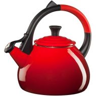 Le Creuset Q9700-67 Enamel-on-Steel Oolong Teakettle, 1-6/8-Quart, Cerise