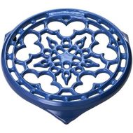 Le Creuset N0200-59 Enameled Cast-Iron Deluxe Round Trivet, 9-Inch, Marseille