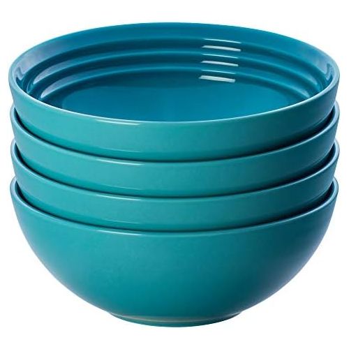 르크루제 Le Creuset PGWSV16-0317 Stoneware Dinnerware Set, 16 Piece, Caribbean