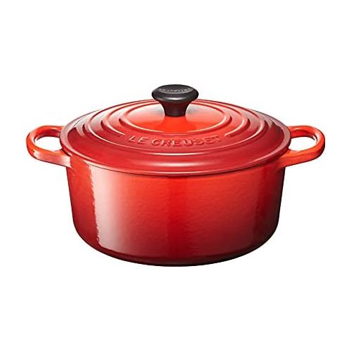 르크루제 Le Creuset of America LS2501-2067 Enameled Dutch Oven, 2.75 qt, Cerise