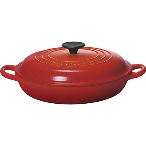 르크루제 Le Creuset Enameled Cast-Iron 2-1/4-Quart Buffet Casserole, Red