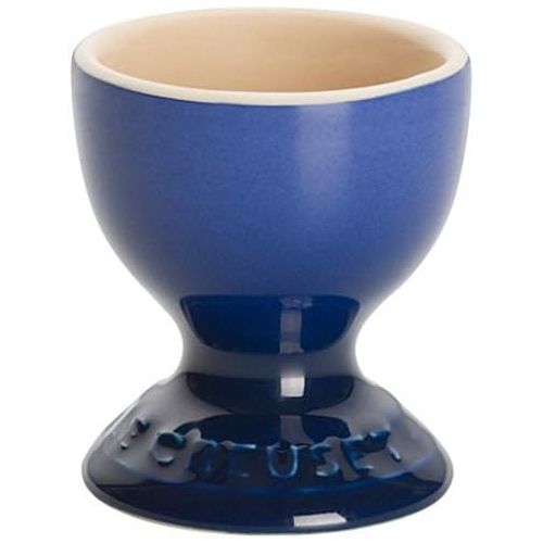 르크루제 Le Creuset Marseille Blue Stoneware Egg Cup, Set of 4