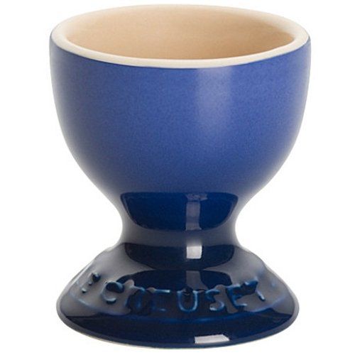르크루제 Le Creuset Marseille Blue Stoneware Egg Cup, Set of 4