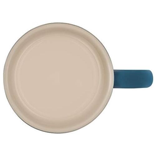 르크루제 Le Creuset Stoneware Mug, 14 oz., Deep Teal