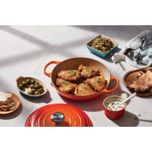 르크루제 Le Creuset Stoneware Stackable Ramekin, 7 oz., Flame