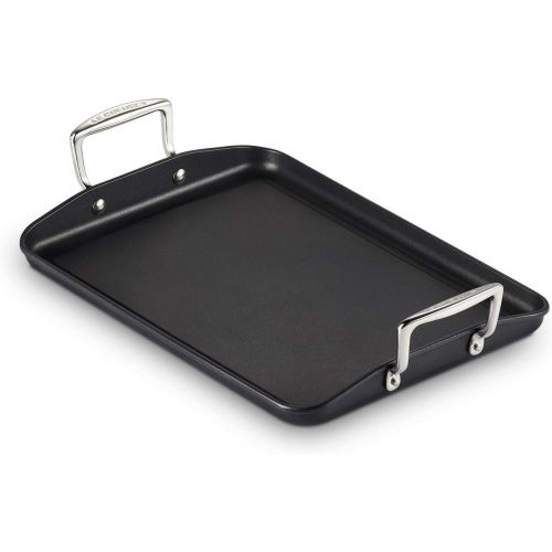 르크루제 Le Creuset Toughened Nonstick PRO Rectangular Griddle, 10 x 14