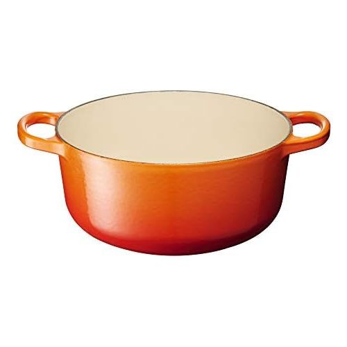 르크루제 Le Creuset of America Enameled Dutch Oven, 2.75 qt, Flame