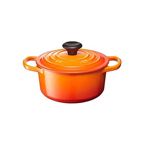 르크루제 Le Creuset of America Enameled Dutch Oven, 2.75 qt, Flame