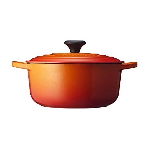 르크루제 Le Creuset of America Enameled Dutch Oven, 2.75 qt, Flame