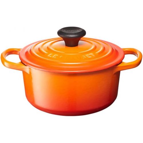 르크루제 Le Creuset of America Enameled Dutch Oven, 2.75 qt, Flame