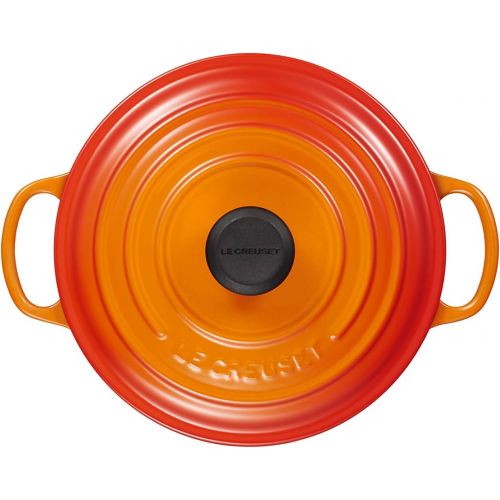 르크루제 Le Creuset of America Enameled Dutch Oven, 2.75 qt, Flame