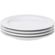Le Creuset Stoneware Set of 4 Salad Plates, 8.5 each, White