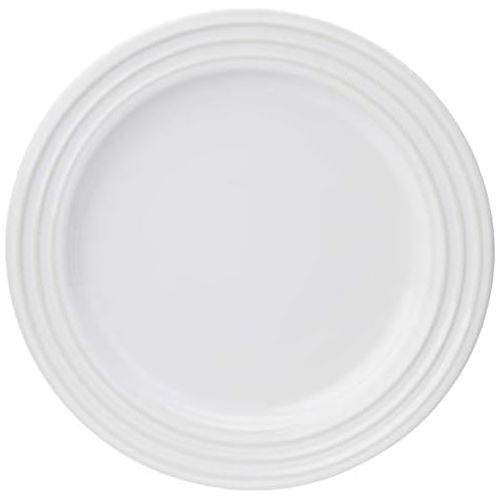 르크루제 Le Creuset Stoneware Set of 4 Salad Plates, 8.5 each, White