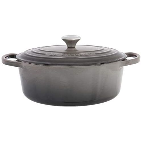 르크루제 Le Creuset Enameled Cast Iron Signature Oval Dutch Oven, 3.5 qt., Oyster