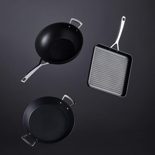 르크루제 Le Creuset Toughened Nonstick PRO Square Grill Pan, 11