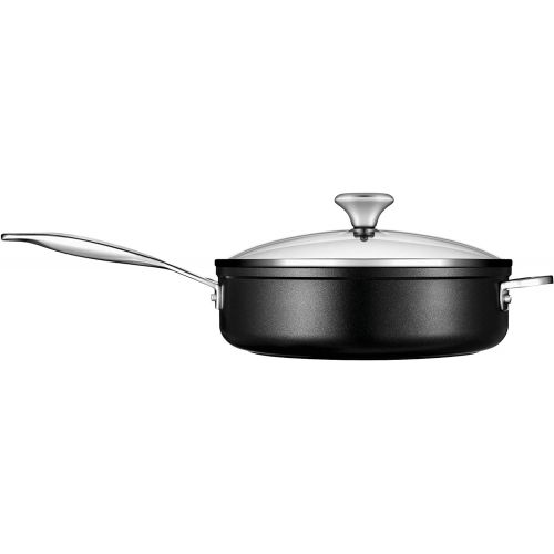 르크루제 Le Creuset Toughened Nonstick PRO Saute Pan With Glass Lid, 4.25 qt.