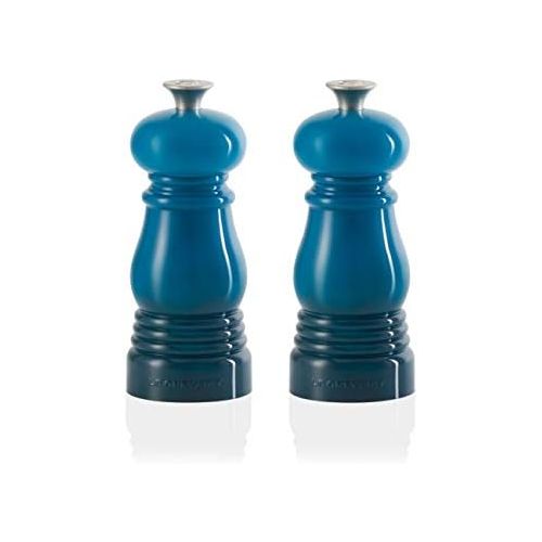 르크루제 Le Creuset Petite Salt and Pepper Mill Set, 5 x 2 each, Marseille