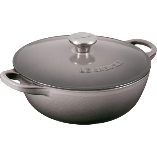 르크루제 Le Creuset Enameled Cast Iron Chefs Oven, 1.5 qt., Oyster