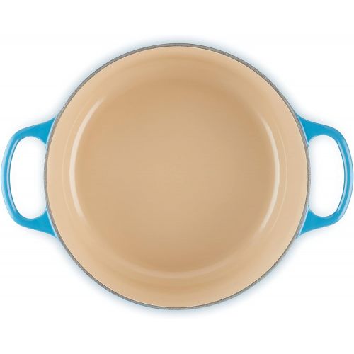 르크루제 Le Creuset Enameled Cast Iron Signature Round Dutch Oven, 7.25 qt., Marseille