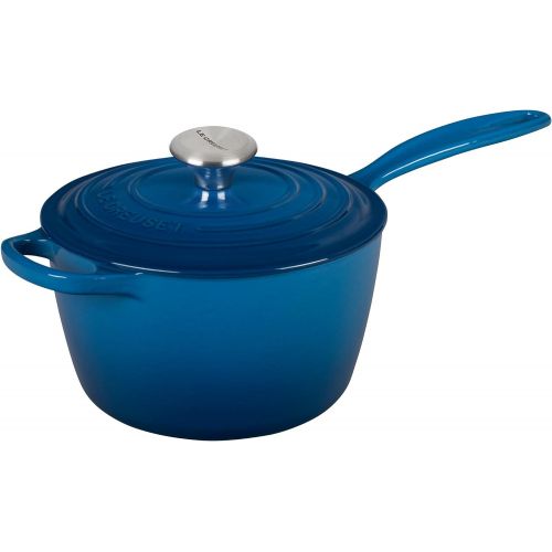 르크루제 Le Creuset Enameled Cast Iron Signature Saucepan, 2.25 qt., Marseille