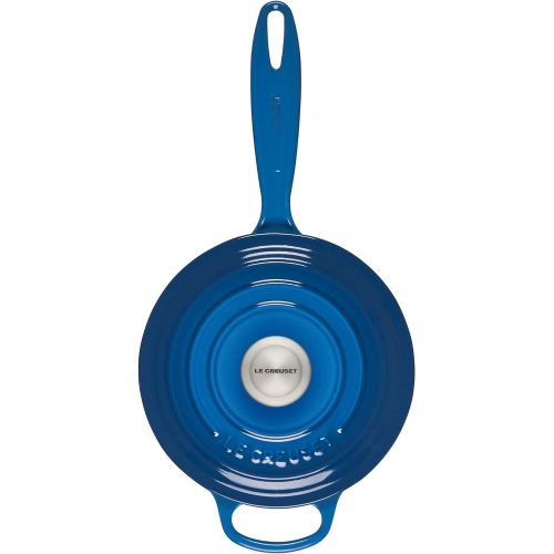 르크루제 Le Creuset Enameled Cast Iron Signature Saucepan, 2.25 qt., Marseille