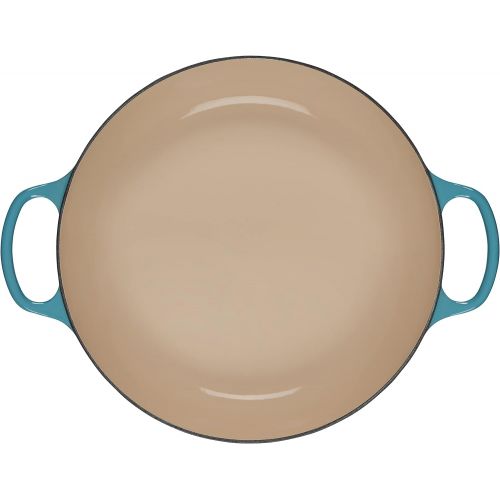 르크루제 Le Creuset Enameled Cast Iron Signature Braiser, 5 qt. , Caribbean