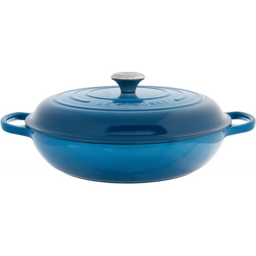 르크루제 Le Creuset Enameled Cast Iron Signature Braiser, 5 qt. , Marseille