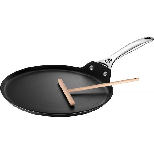 르크루제 Le Creuset Toughened Nonstick PRO Crepe Pan with Rateau, 11