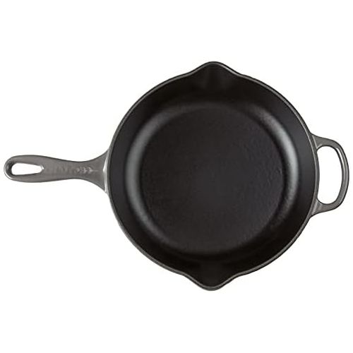 르크루제 Le Creuset LS2024-267F Signature Iron Handle Skillet, 10-1/4-Inch, Oyster: Kitchen & Dining