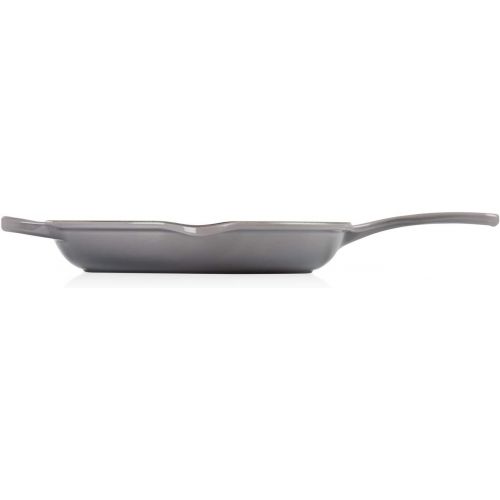 르크루제 Le Creuset LS2024-267F Signature Iron Handle Skillet, 10-1/4-Inch, Oyster: Kitchen & Dining