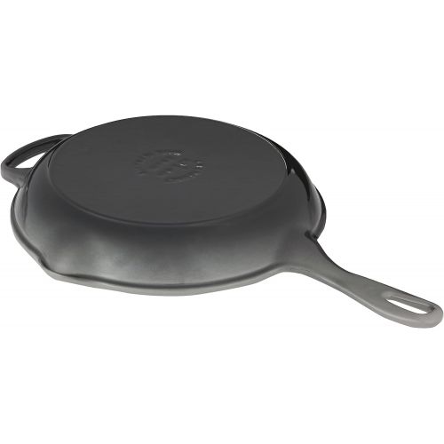 르크루제 Le Creuset LS2024-267F Signature Iron Handle Skillet, 10-1/4-Inch, Oyster: Kitchen & Dining