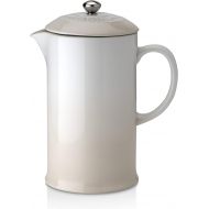 [아마존베스트]Le Creuset Stoneware French Press, 34 oz., Meringue