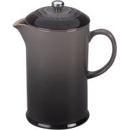 [아마존베스트]Le Creuset Stoneware French Press, 34 oz., Oyster