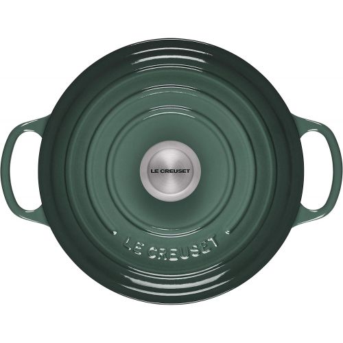 르크루제 Le Creuset Signature Enameled Cast Iron Sauteuse. 3-1/2-Qaurt, Artichaut