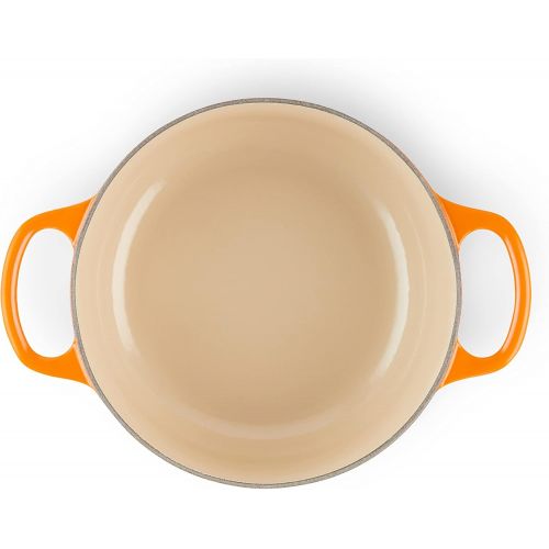 르크루제 [아마존베스트]Le Creuset Enameled Cast Iron Signature Round Dutch Oven, 4.5 qt., Flame