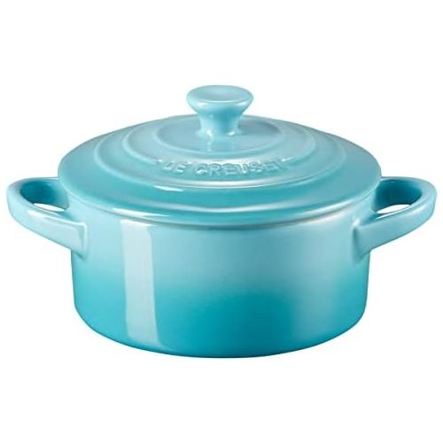 르크루제 [아마존베스트]Le Creuset Stoneware Mini Round Cocotte, 8 oz., Caribbean