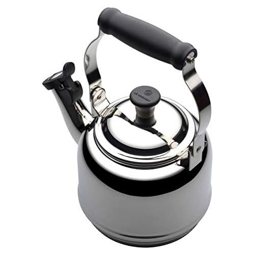 르크루제 [아마존베스트]Le Creuset Kone Kettle with Whistle, 1.6 L - Stainless Steel