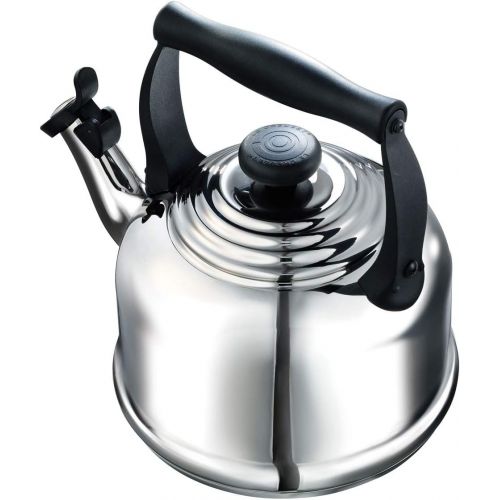 르크루제 [아마존베스트]Le Creuset Kone Kettle with Whistle, 1.6 L - Stainless Steel