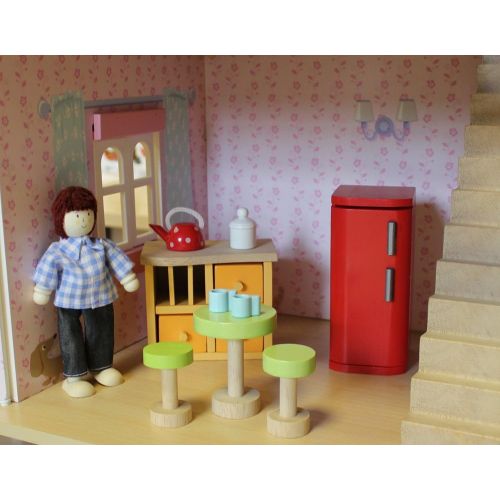  Le Toy Van Dollhouse Furniture & Accessories, Deluxe Furniture Set