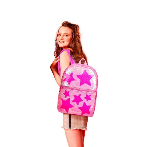  Le Vasty Sequin School Backpack for Girls Kids Cute Elementary Book Bag Bookbag Teen Glitter Sparkly Back Pack