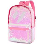 [아마존 핫딜] Le Vasty Flip Sequin School Backpack Bookbag for Girls Boys Kids Travel Daypack Cute Book Bags Back Pack