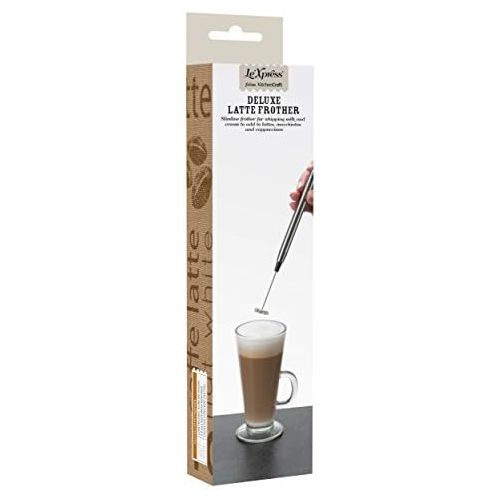  Kitchen Craft LeXpress Stainless Steel Drinks Frother