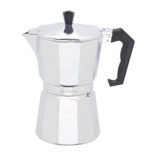  Lexpress Italian Style 6 Cup Espresso Maker