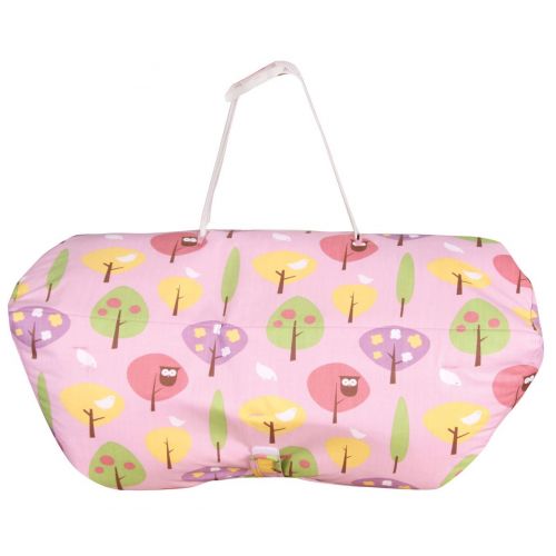  Leachco Prop R Shopper Body Fit Shopping Cart Cover, Pink Forest Frolics